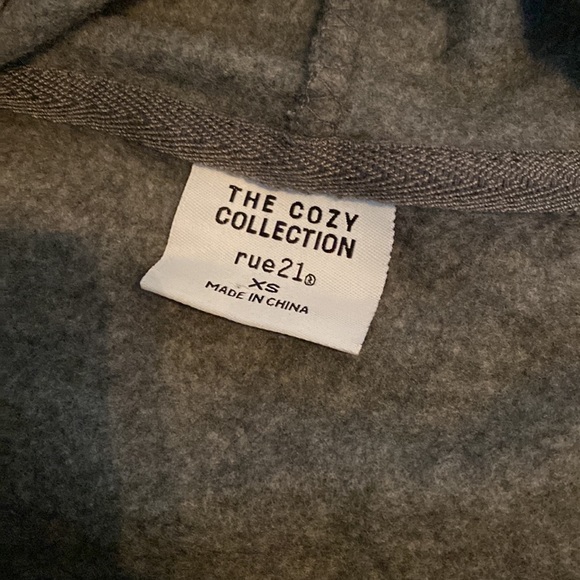 Long peplum sweatshirt/leggings top - Picture 5 of 5